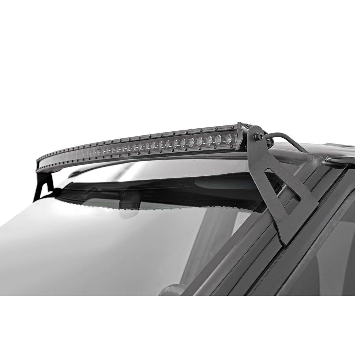 ROUGH COUNTRY 50 Inch Black Series LED Light Bar | Curved | Single Row | 72750BL