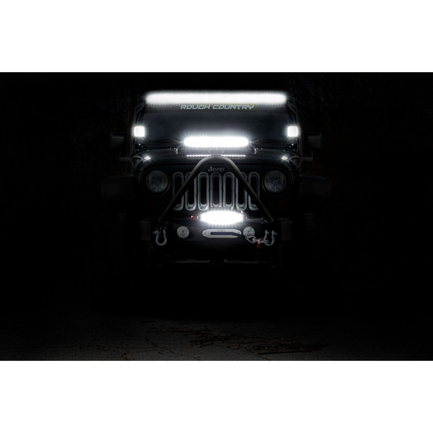 ROUGH COUNTRY 50 Inch Black Series LED Light Bar | Dual Row | 70950BL