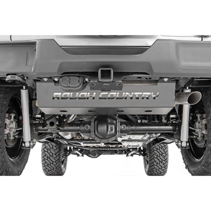 ROUGH COUNTRY Skid Plate | Muffler | Jeep Wrangler JL/Wrangler Unlimited 4WD (2018-2025) | 10599