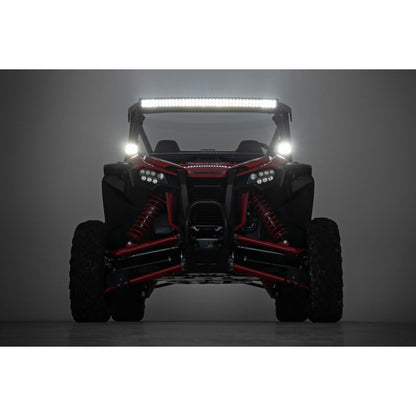 ROUGH COUNTRY 40 Inch Black Series LED Light Bar | Curved | Dual Row | 72940BL