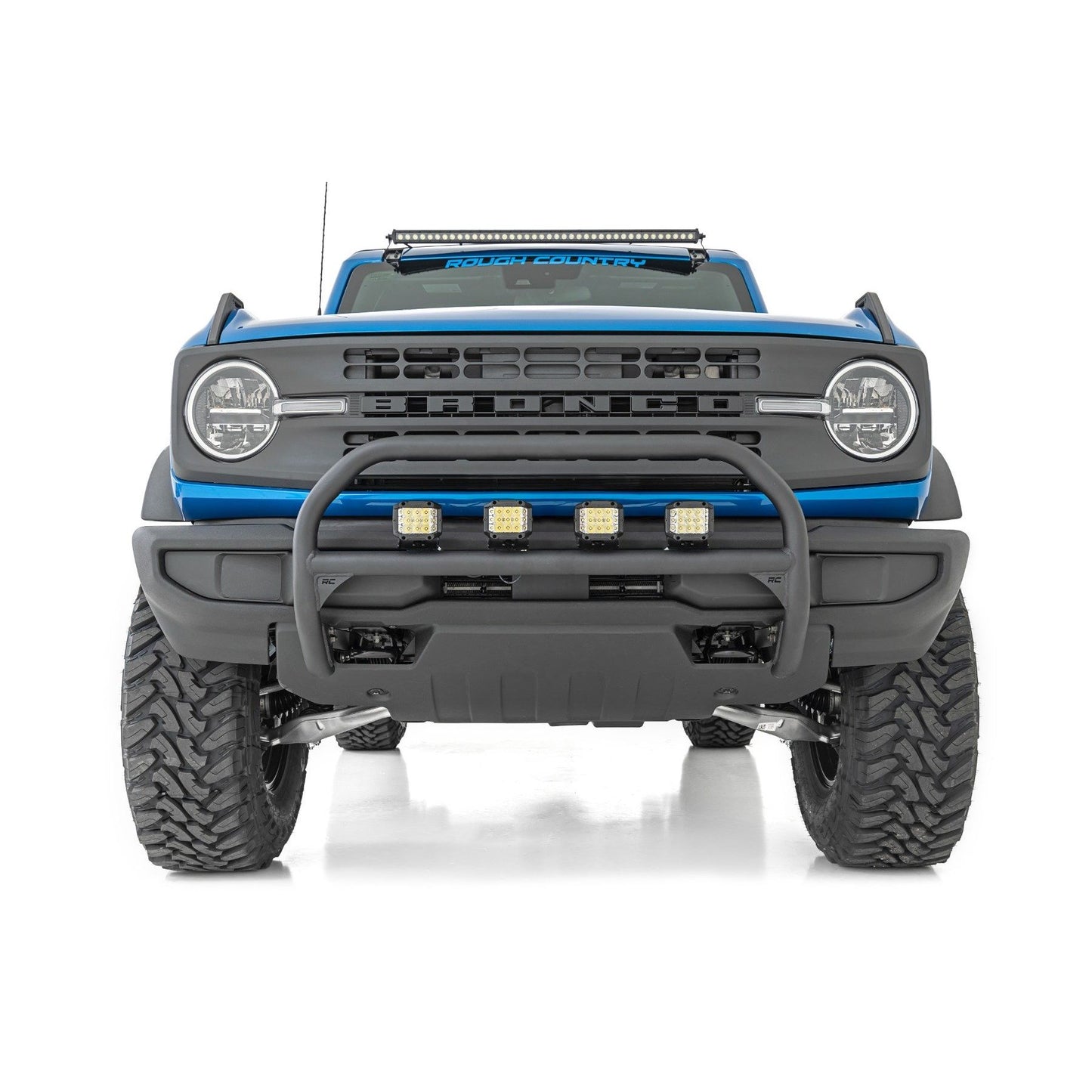 ROUGH COUNTRY LED Light Kit | Upper Windshield | 40" Spectrum Single Row | Ford Bronco (21-25) | 82041