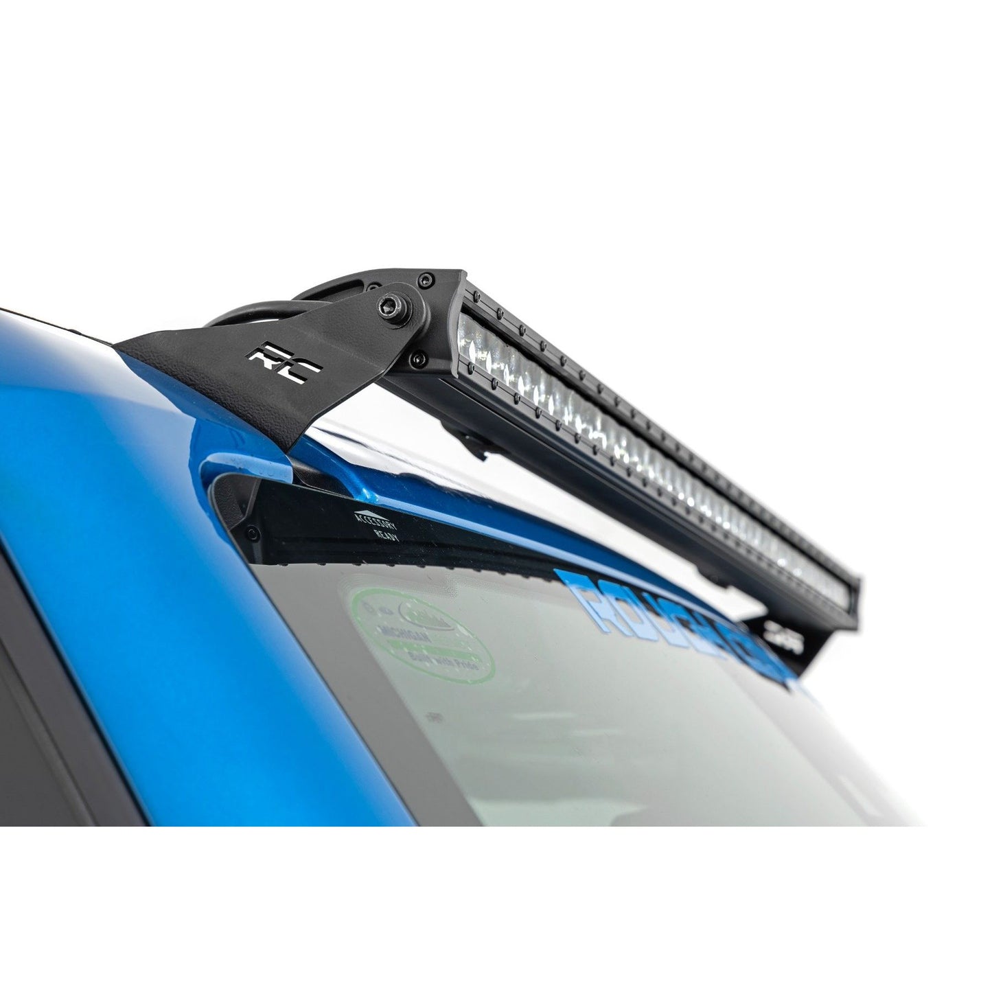 ROUGH COUNTRY LED Light Kit | Upper Windshield | 40" Spectrum Single Row | Ford Bronco (21-25) | 82041