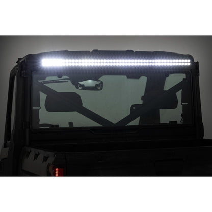 ROUGH COUNTRY 50 Inch Black Series LED Light Bar | Dual Row | Cool White DRL | 70950BD