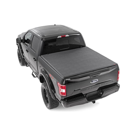 Rough Country 6'7" Bed Soft Tri-Fold Bed Cover I 41521650