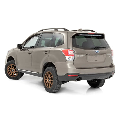 ROUGH COUNTRY 30 Inch Black Series LED Light Bar | Curved | Single Row | 72730BL