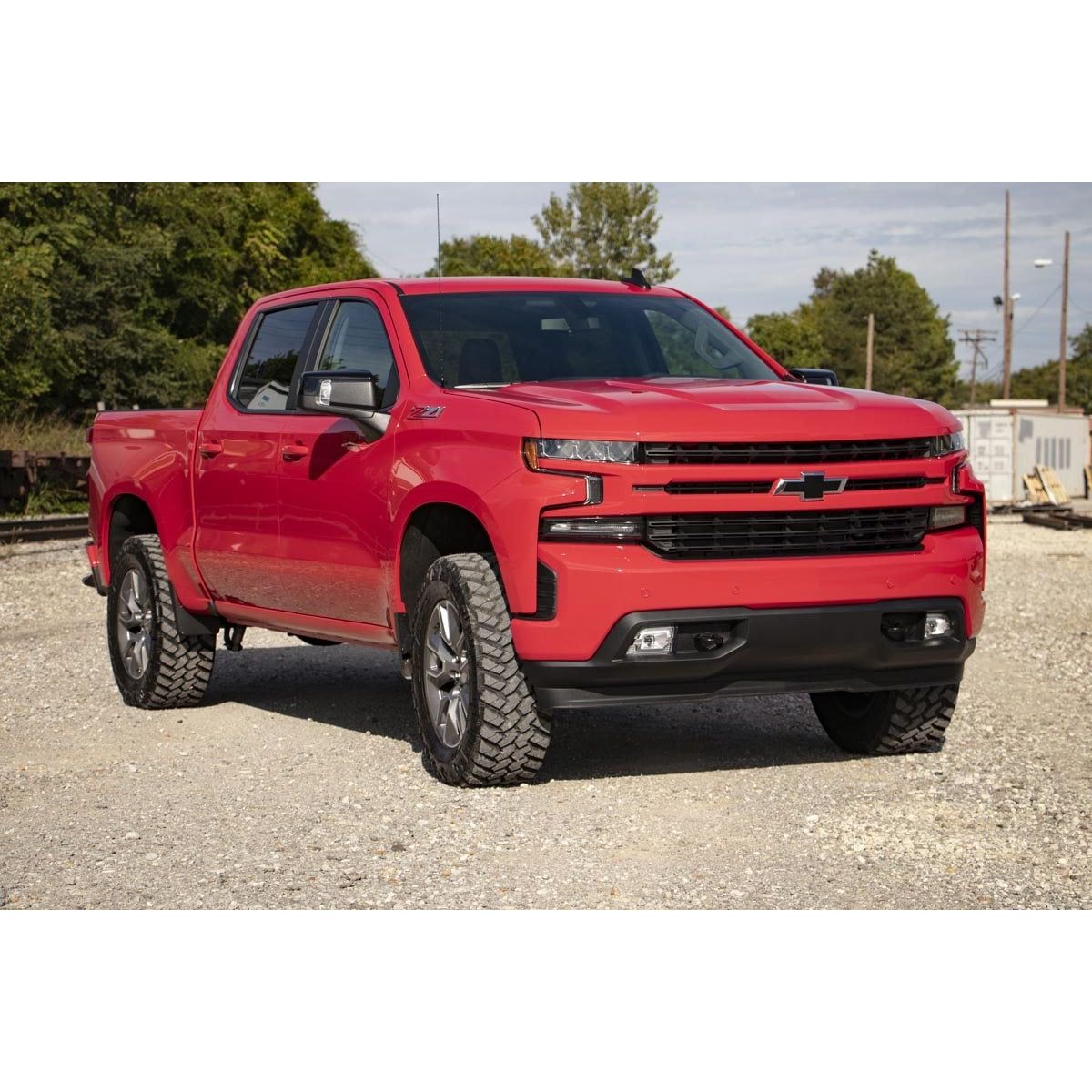 Rough Country M1 Struts w/M1 Rear Shocks 3.5 Inch Lift Kit I 22640RED
