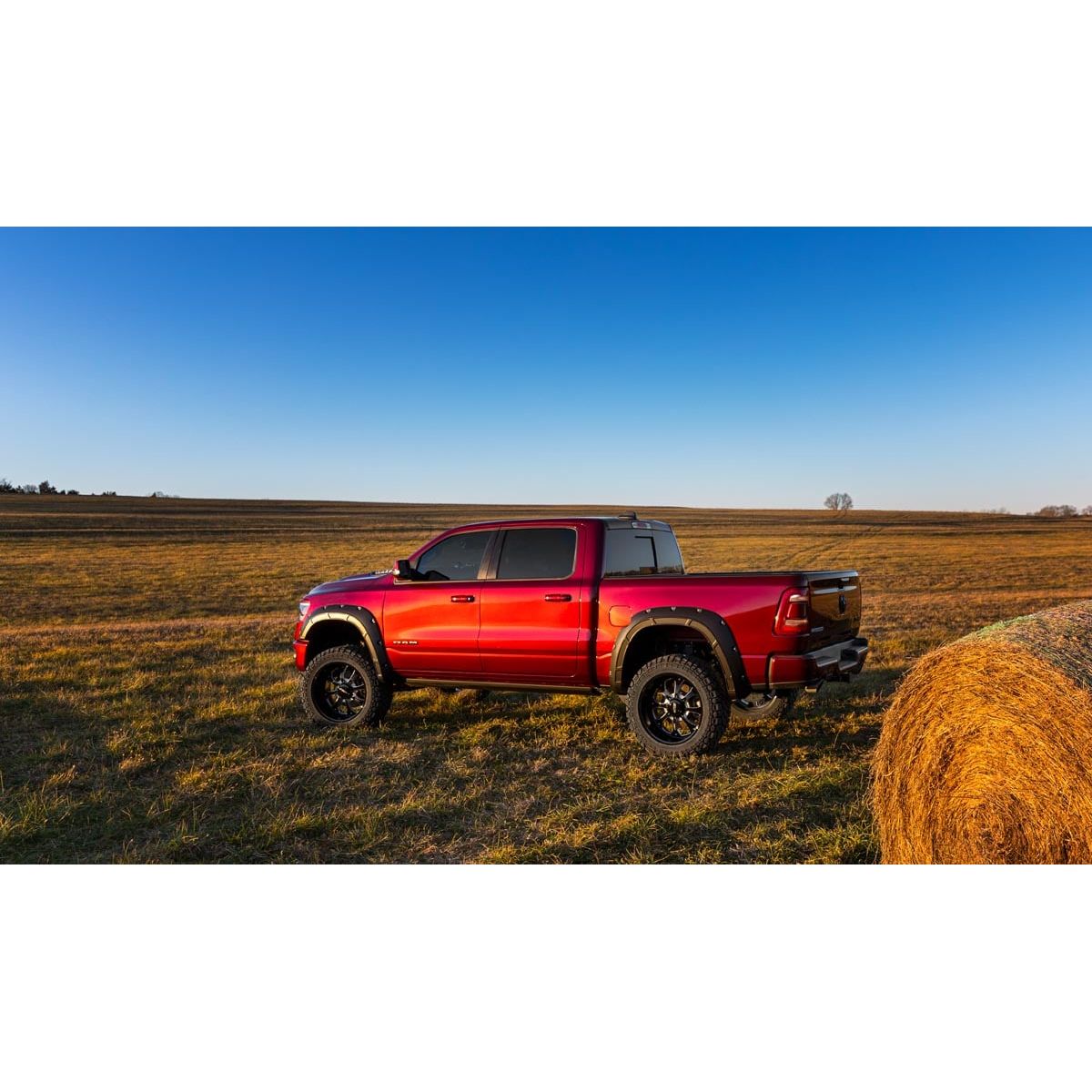 Rough Country DX8 | Black Fender Flares I A-D10914-DX8
