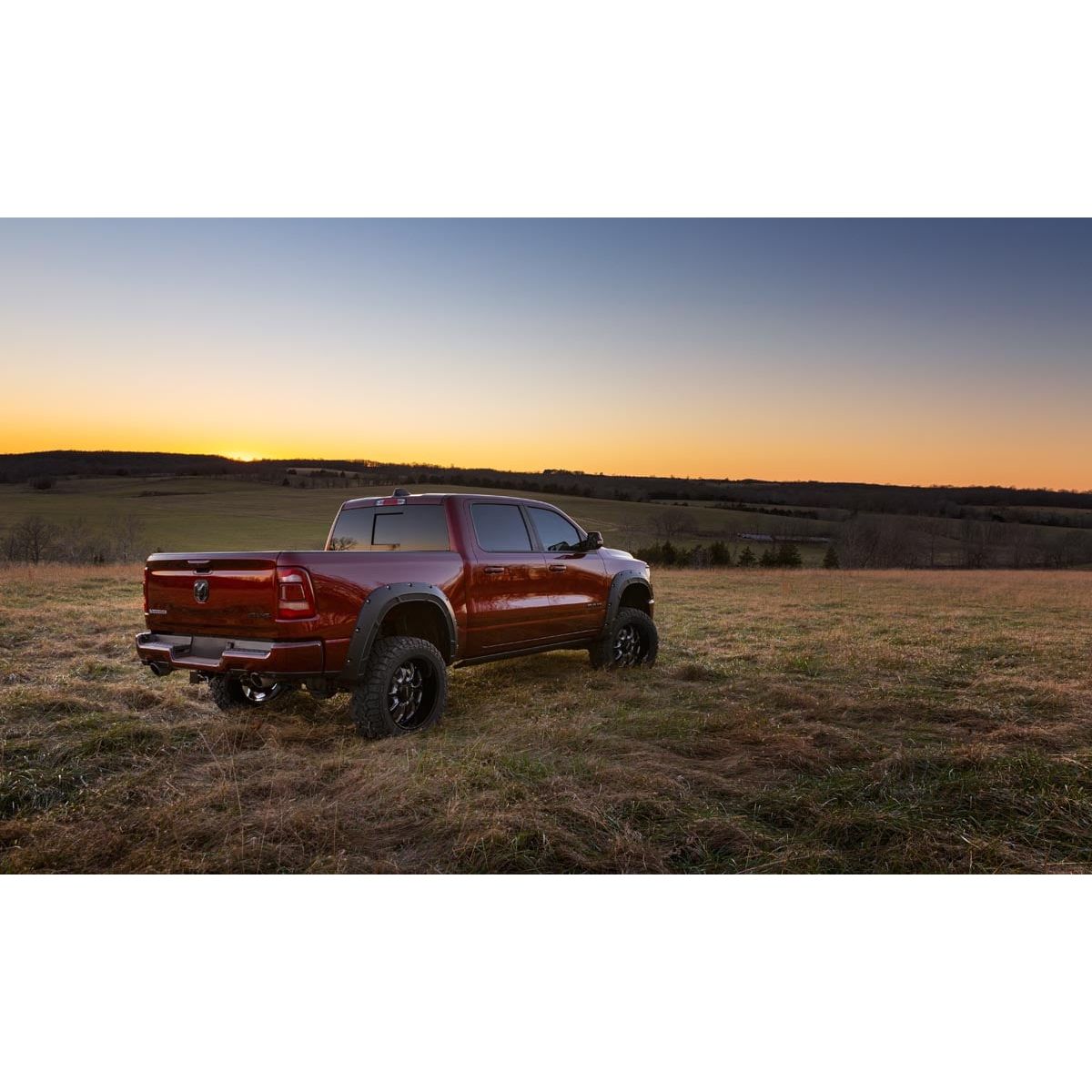 Rough Country DX8 | Black Fender Flares I A-D10914-DX8