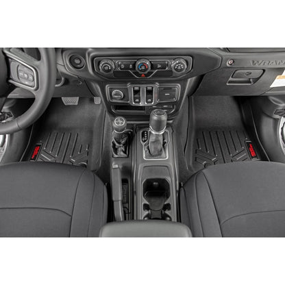 ROUGH COUNTRY Floor Mats | FR | Jeep Gladiator JT 4WD (2020-2025) | M-6150_B
