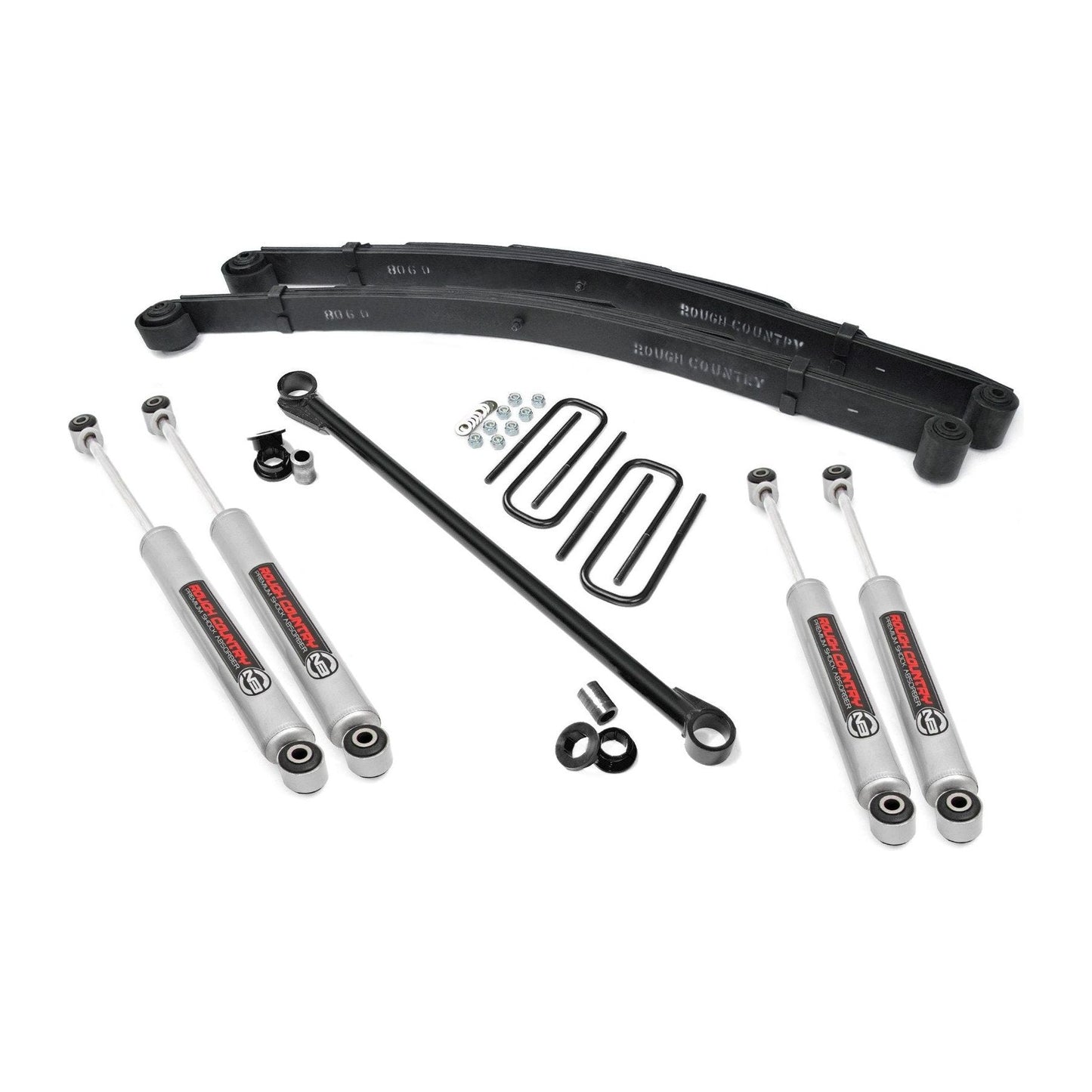 Rough Country M1 Monotube 2.5 Inch Leveling Kit I 48940