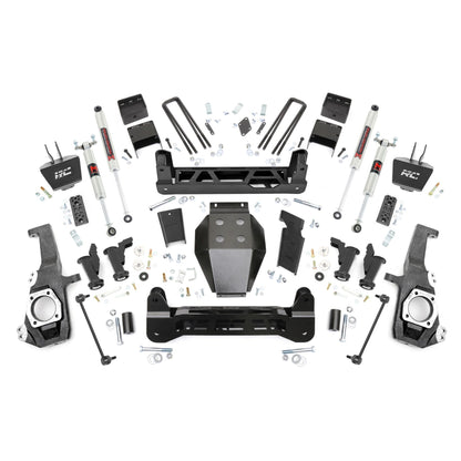 ROUGH COUNTRY 5 Inch Lift Kit | Torsion Drop | M1 | w/ Overloads | Chevy/GMC 2500HD/3500HD (20-25) | 111040