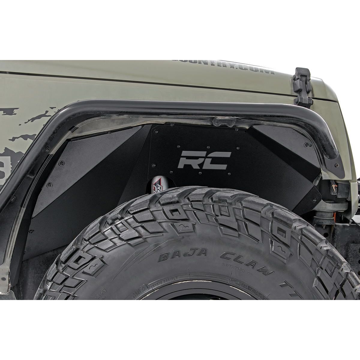 ROUGH COUNTRY Inner Fenders | Front | Jeep Wrangler JK/Wrangler Unlimited  (2007-2018) | 1195