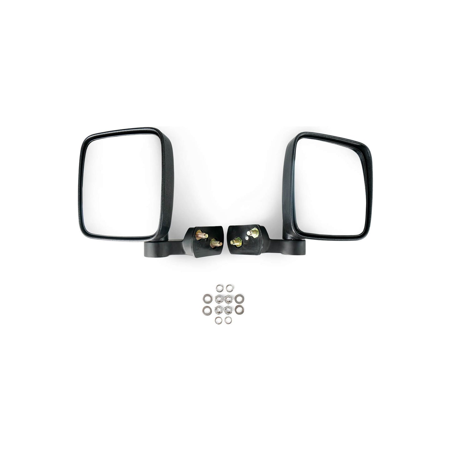 DV8 Off-Road 2018-2024 Jeep JL & 2020-2024 JT Front Half-Doors with Aluminum Mesh C3| HDJL-01F