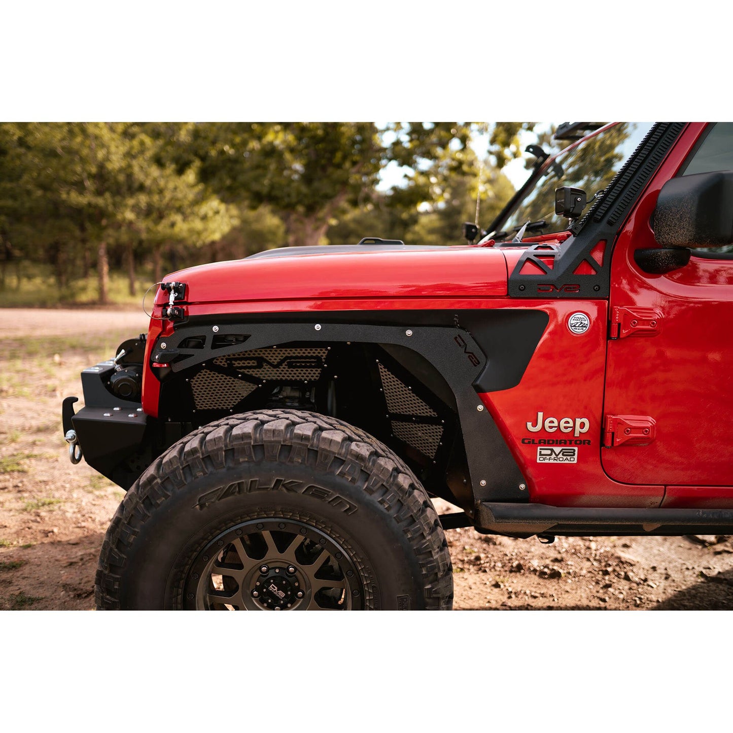 DV8 Off-Road 2018-2022 Jeep JL & 2020-2022 JT Front Inner Fenders C3| INFEND-03FB