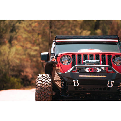 DV8 Off-Road 2018-2024 Jeep JL & 2020-2024 JT LED Headlights | Chrome C3| HLCJL-01