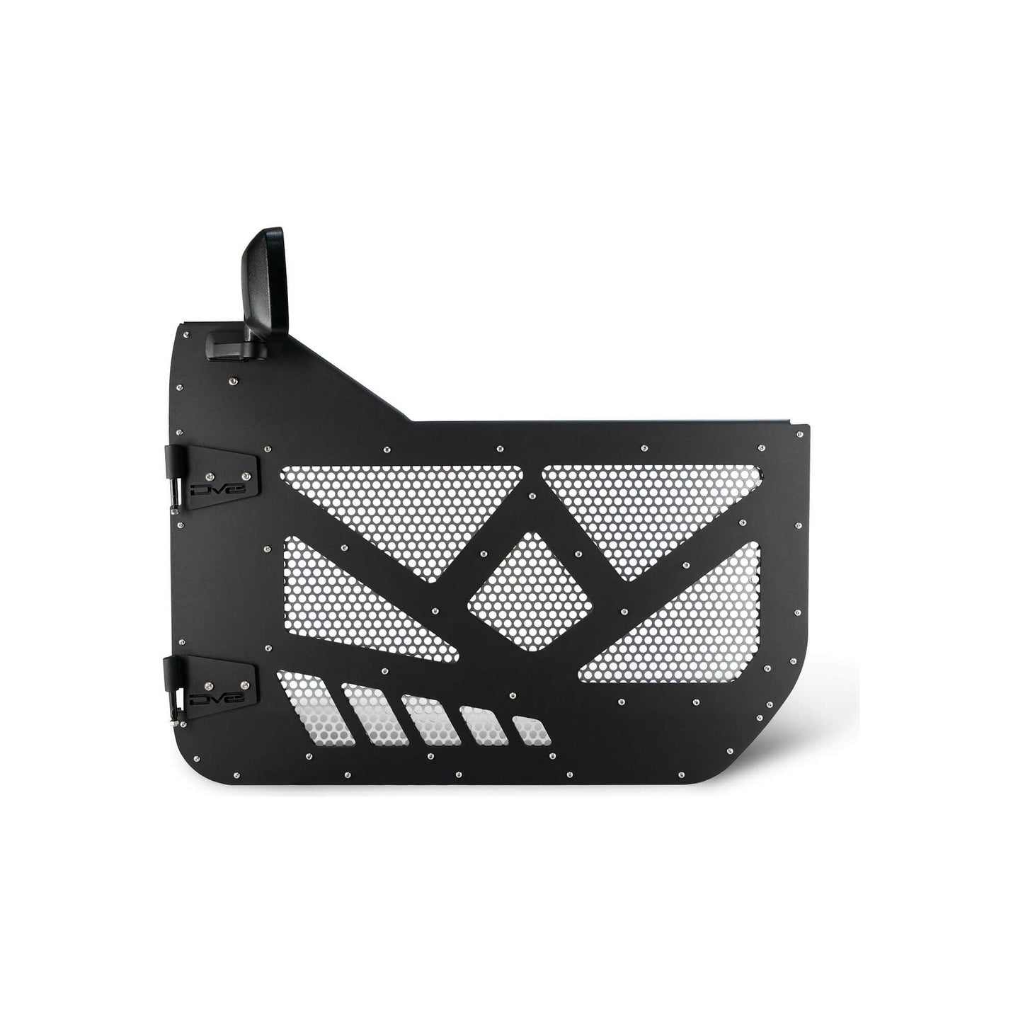 DV8 Off-Road 2018-2024 Jeep JL & 2020-2024 JT Front Half-Doors with Aluminum Mesh C3| HDJL-01F