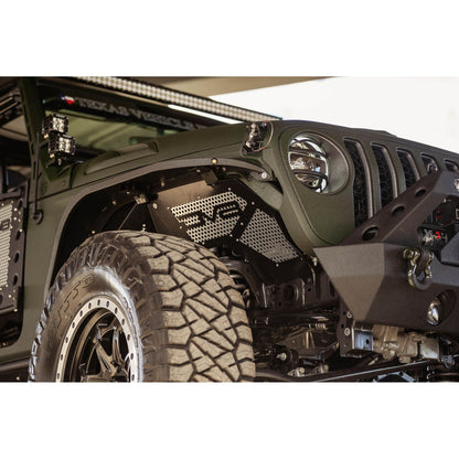 DV8 Off-Road 2018-2022 Jeep JL & 2020-2022 JT Front Inner Fenders C3| INFEND-03FB