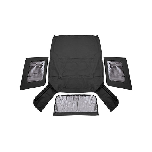 ROUGH COUNTRY Soft Top | Replacement | Black | 2 Door | Jeep Wrangler JK 4WD (2007-2009) | RC85240.35