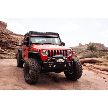 DV8 Off-Road 2007-2024 Jeep JK, JL, & JT Pocket Front Bumper C3| FBJL-04