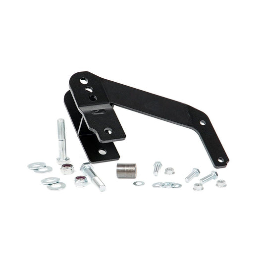 ROUGH COUNTRY Track Bar Bracket | Rear | 2.5-6 Inch Lift | Jeep Wrangler JK/Wrangler Unlimited (07-18) | 1167