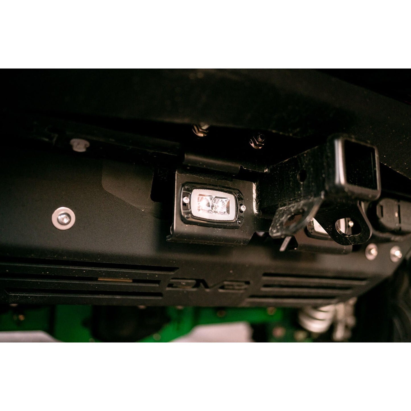 DV8 Off-Road 2007-2024 Jeep Wrangler (JK/JL) Bolt-on Hitch with Lights C3| AHJP-01