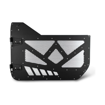 DV8 Off-Road 2018-2024 Jeep JL & 2020-2024 JT Front Half-Doors with Aluminum Mesh C3| HDJL-01F