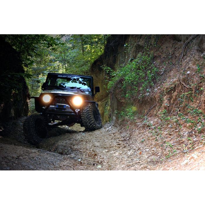 ROUGH COUNTRY 4 Inch Lift Kit | X-Series | V2 | Jeep Wrangler TJ (97-06)/Wrangler Unlimited (04-06)  | 66171
