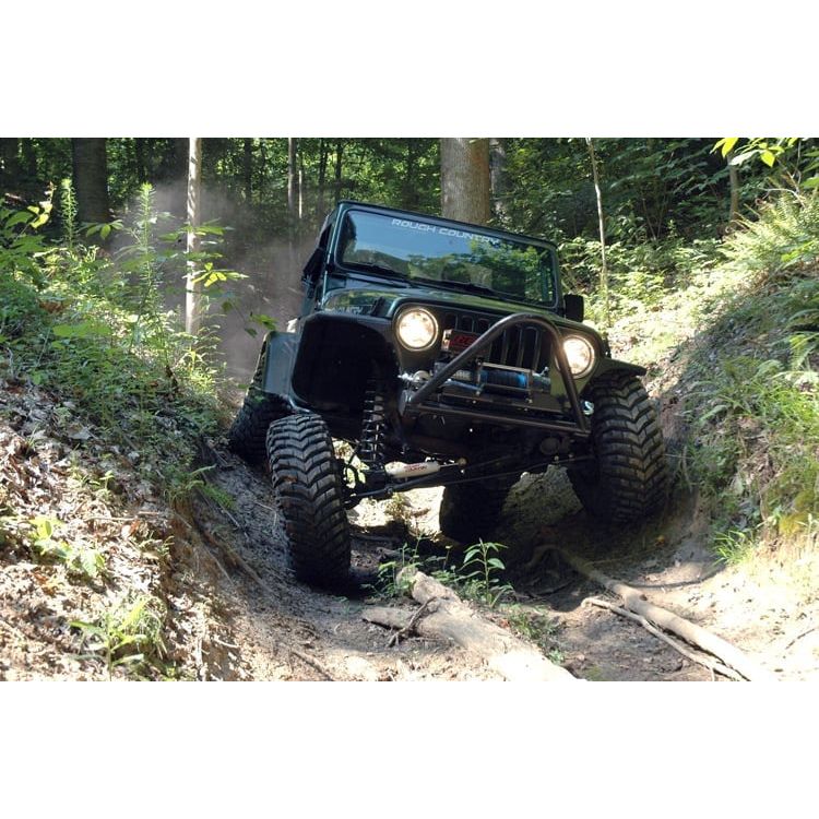 ROUGH COUNTRY 4 Inch Lift Kit | X-Series | V2 | Jeep Wrangler TJ (97-06)/Wrangler Unlimited (04-06)  | 66171