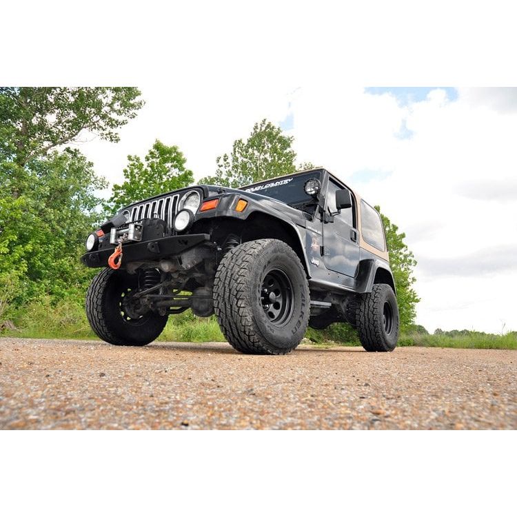 ROUGH COUNTRY 4 Inch Lift Kit | V2 | Jeep Wrangler TJ (03-06)/Wrangler Unlimited (04-06)  | 90777