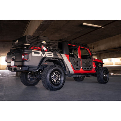 DV8 Off-Road 2018-2024 Jeep Wrangler JL & Gladiator JT Front Half Doors | Spec Series C3| HDJL-02F