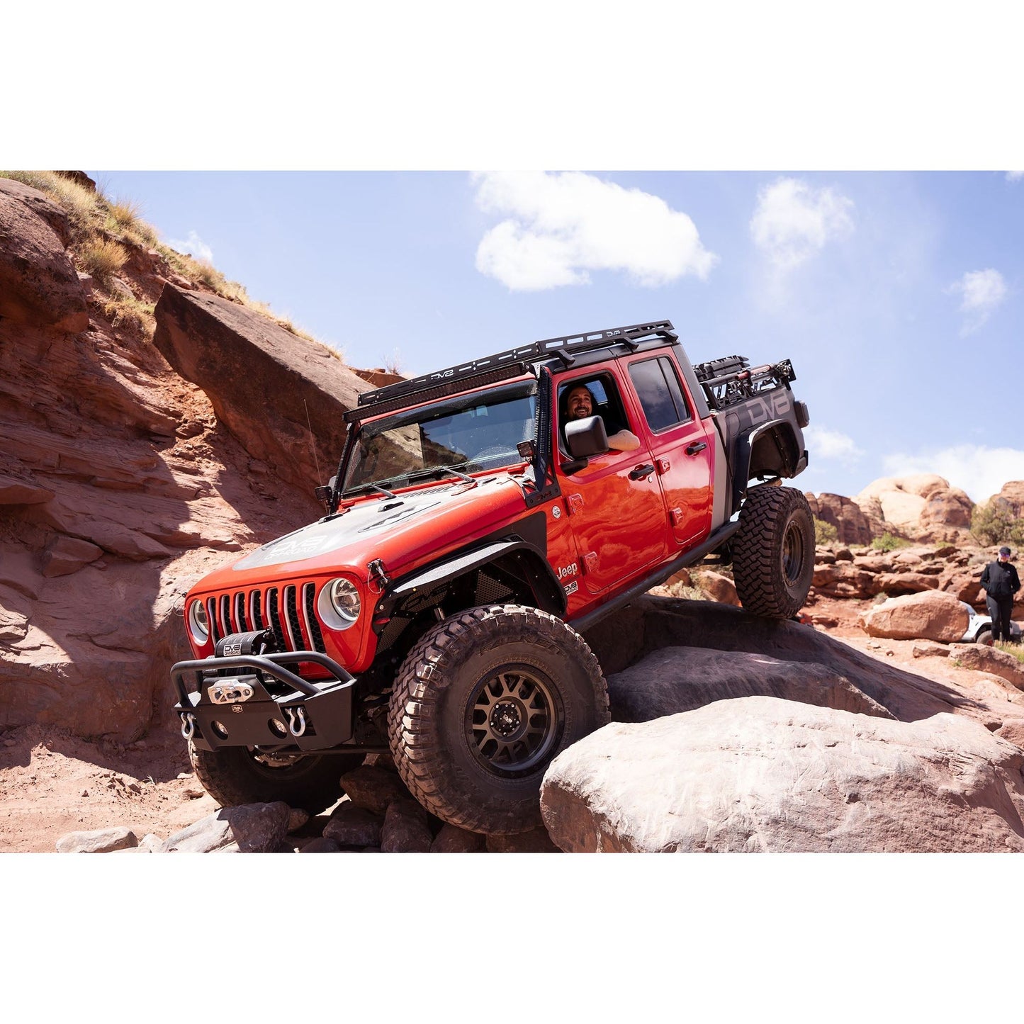 DV8 Off-Road 2007-2024 Jeep JK, JL, & JT Pocket Front Bumper C3| FBJL-04