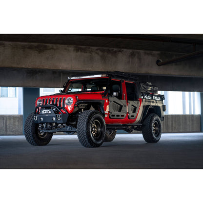 DV8 Off-Road 2018-2024 Jeep Wrangler JL & Gladiator JT Front Half Doors | Spec Series C3| HDJL-02F