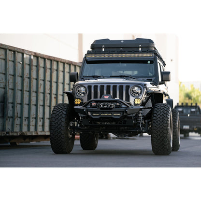 DV8 Off-Road 2018-2024 Wrangler JL & Gladiator JT | Spec Series Front Bumper C3| FBJL-09