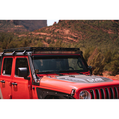 DV8 Off-Road 2018-2024 Jeep Gladiator JT & 2-Door Wrangler JL Roof Rack C3| RRJL-02