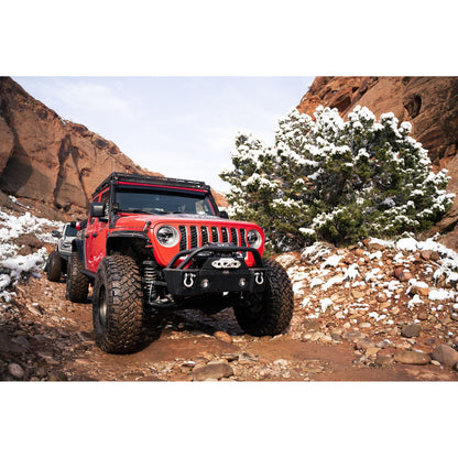 DV8 Off-Road 2007-2024 Jeep JK, JL, & JT Pocket Front Bumper C3| FBJL-04