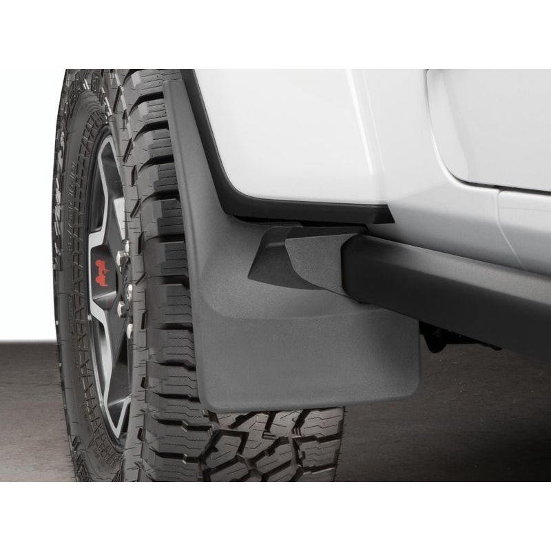 Weather Tech | Jeep Wrangler JL 2018-2026 WILLYS 4-Door No-Drill MudFlaps | 110100-120097