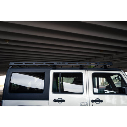 DV8 Off-Road 2007-2018 Jeep Wrangler JK Full-Length Roof Rack C3| RRJK-03