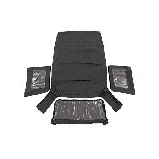 ROUGH COUNTRY Soft Top | Replacement | Black | 4 Door | Jeep Wrangler Unlimited (10-18) | RC85570.35