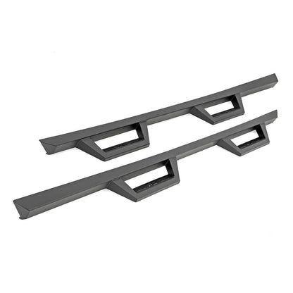 ROUGH COUNTRY Contoured Drop Steps | 4 Door | Jeep Wrangler JL (21-25)/Wrangler Unlimited (18-25)  | 90769A