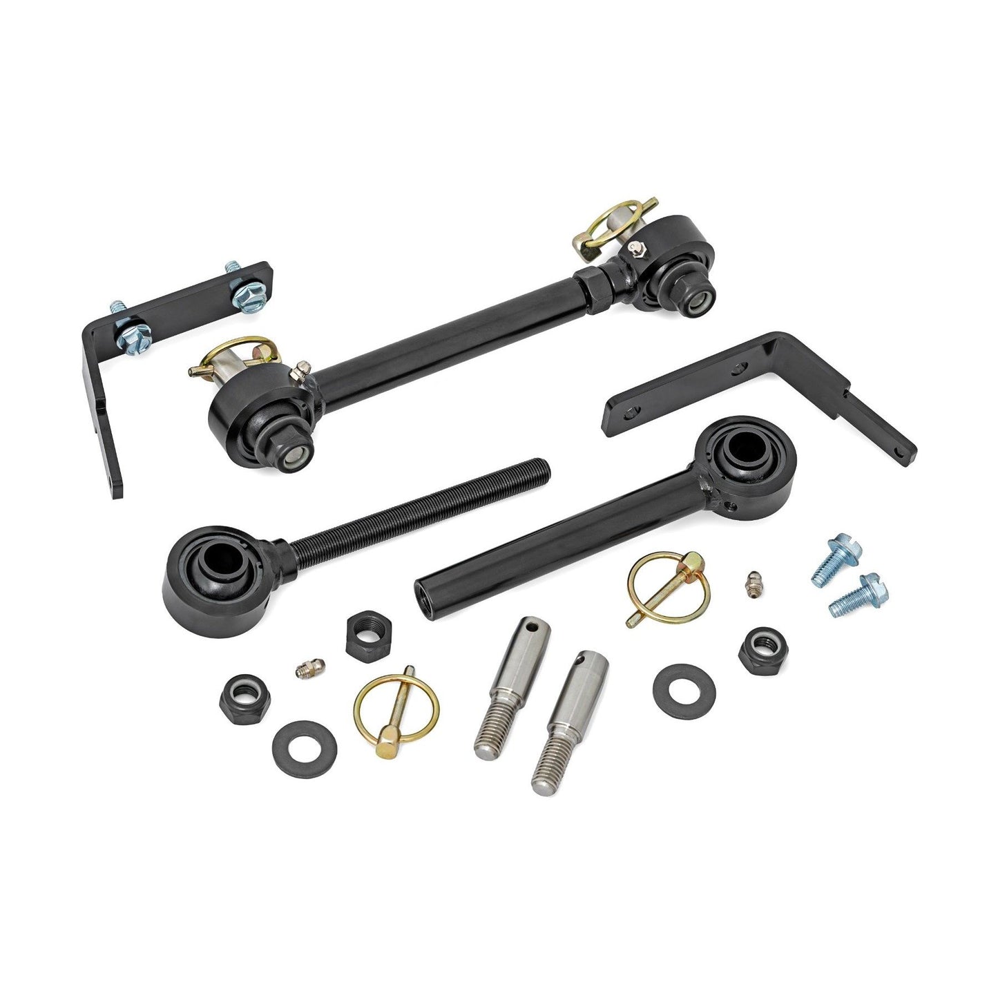 ROUGH COUNTRY Quick Disconnect Sway Links | 3.5-6 Inch Lift | Jeep Gladiator JT/Wrangler JK/Wrangler Unlimited  | 11020