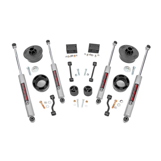 ROUGH COUNTRY 2.5 Inch Lift Kit | Spacers | N3 | Jeep Wrangler JL (18-23)/Wrangler Unlimited (18-23)  | 67730