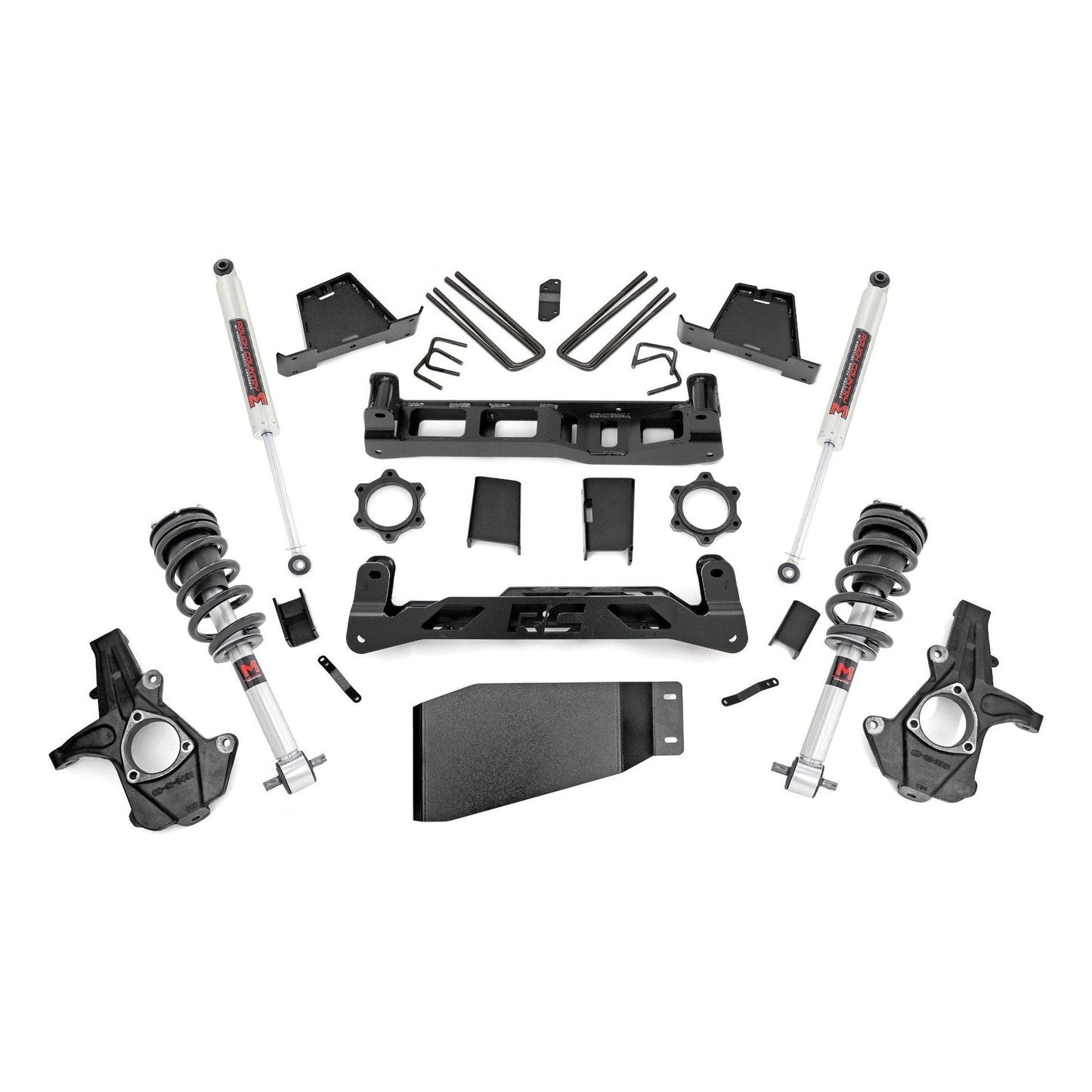 Rough Country M1 Struts w/M1 Rear Shocks 6 Inch Lift Kit I 23640