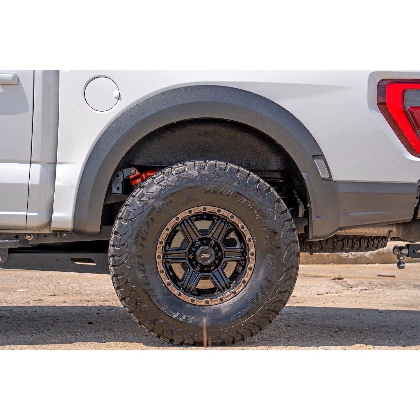 ROUGH COUNTRY Rear Wheel Well Liners | Ford F-150 Raptor 4WD (2021-2025) | 4523