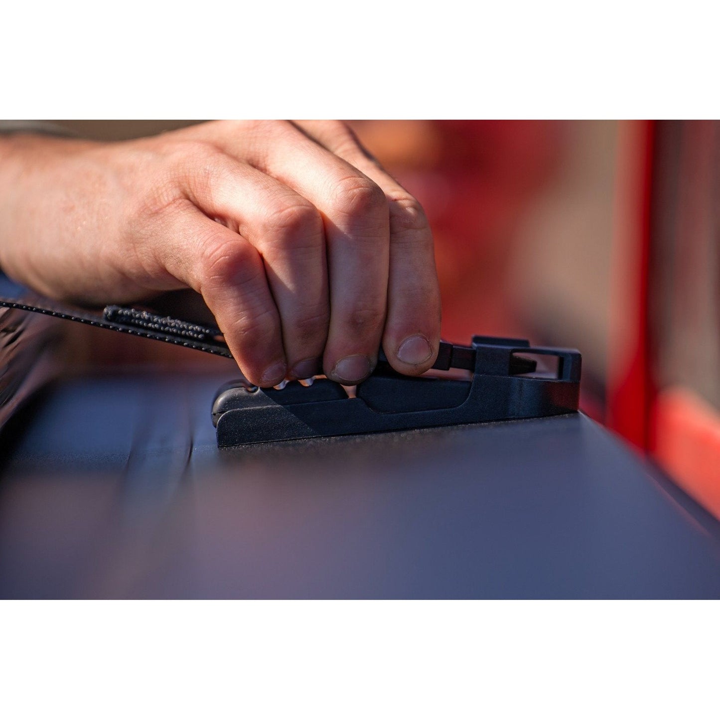 Rough Country 6' Bed Hard Tri-Fold Flip Up Bed Cover I 49120600