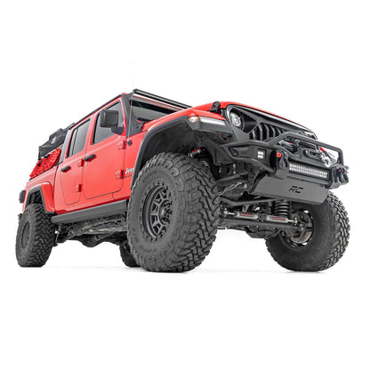 ROUGH COUNTRY Power Running Boards | Dual Electric Motor | Jeep Gladiator JT 4WD (20-25) | PSR610530