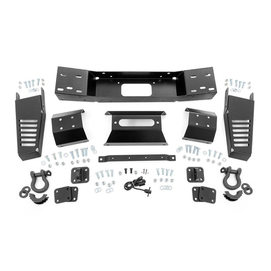 ROUGH COUNTRY Hidden Winch Mount | All Models | Toyota Tundra 2WD/4WD (2022-2025) | 72003