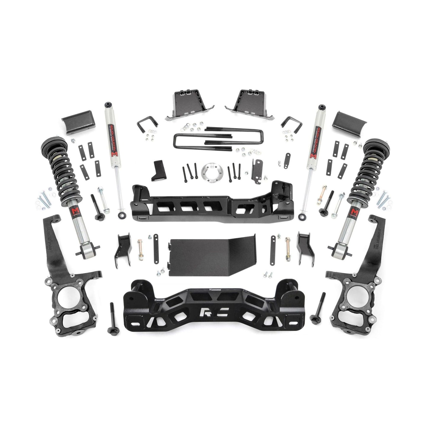 Rough Country M1 Struts w/M1 Rear Shocks 6 Inch Lift Kit I 57540