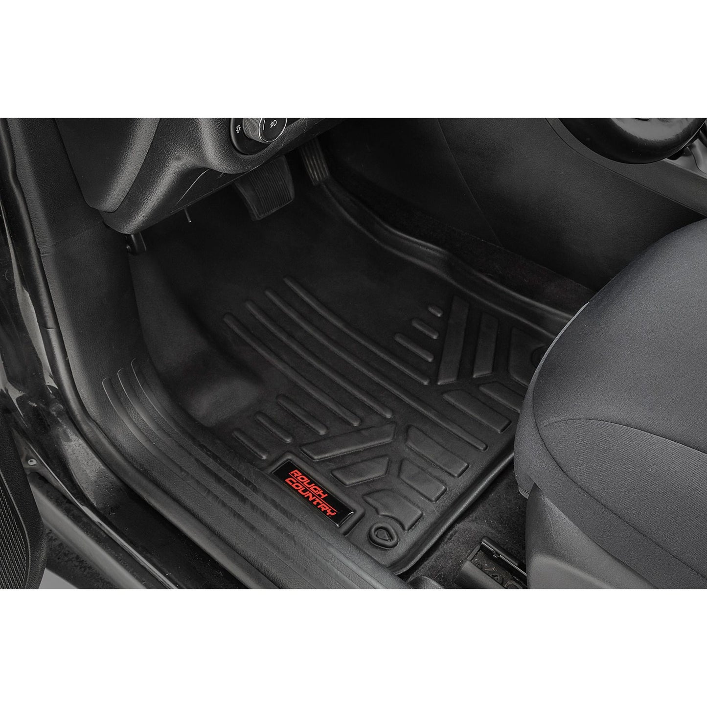 ROUGH COUNTRY Floor Mats | FR & RR | Jeep Cherokee KL 2WD/4WD (2014-2023) | M-61702