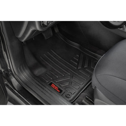 ROUGH COUNTRY Floor Mats | FR & RR | Jeep Cherokee KL 2WD/4WD (2014-2023) | M-61702