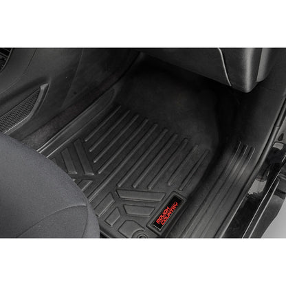 ROUGH COUNTRY Floor Mats | FR & RR | Jeep Cherokee KL 2WD/4WD (2014-2023) | M-61702